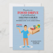 Ankündigung von Food Drive (Vorderseite)