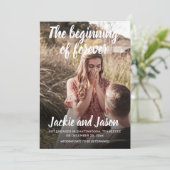 Ankündigung von Forever Verlobung Foto (Stehend Vorderseite)