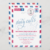 Ankündigung von Fort Sam Houston Military Moving (Vorne/Hinten)