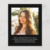 Ankündigung von Foto 8 Schwarzer Abschluss (Rückseite)