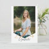 Ankündigung von Foto Abschluss (Stehend Vorderseite)