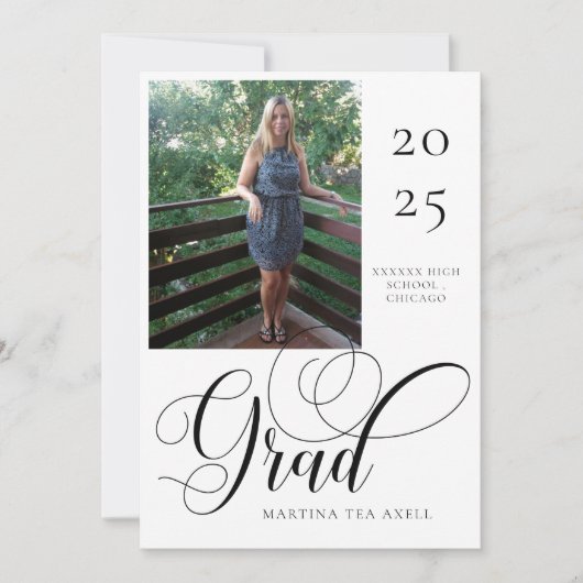 Ankündigung von Foto Abschluss (Vorderseite)