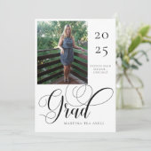 Ankündigung von Foto Abschluss (Stehend Vorderseite)