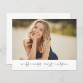 Ankündigung von Foto-Abschluss (Vorne/Hinten)