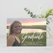 Ankündigung von Foto Abschluss (Stehend Vorderseite)