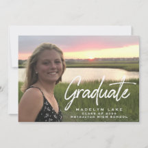 Ankündigung von Foto Abschluss