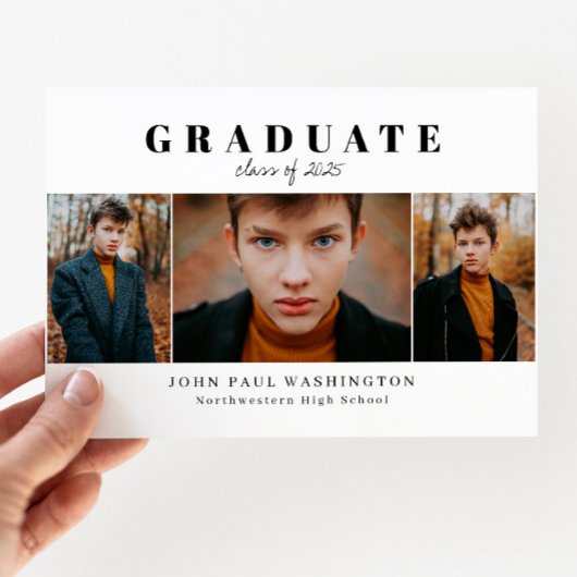 Ankündigung von Foto--Abschluss