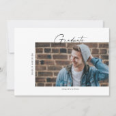 Ankündigung von Foto Abschluss (Vorderseite)