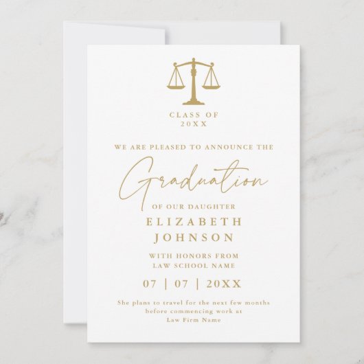 Ankündigung von Foto-Abschluss für das Weiß- und G (Vorderseite)