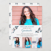 Ankündigung von Foto-Abschluss für elegante Branch (Vorne/Hinten)