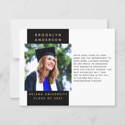 Ankündigung von Foto-Abschluss-Meldungen (Vorderseite)