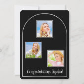 Ankündigung von Foto Arch Black Silver Abschluss (Rückseite)