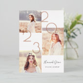 Ankündigung von Foto Collage Foil Abschluss (Stehend vorne)