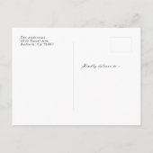 Ankündigung von Foto Collage Gradient Abschluss (Rückseite)