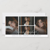 Ankündigung von Foto Collage Overlay Mini-Abschlus (Vorderseite)