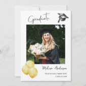 Ankündigung von Foto Graduate Balloons (Vorderseite)