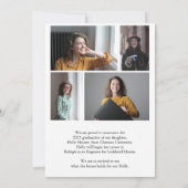 Ankündigung von Foto Graduation Cap (Rückseite)