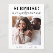 Ankündigung von Foto-Verlobung (Vorderseite)