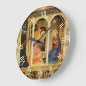 Ankündigung von Fra Angelico, Kunst der Renaissanc Große Wanduhr (Winkel)