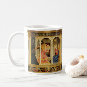 Ankündigung von Fra Angelico, Kunst der Renaissanc Kaffeetasse