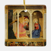 Ankündigung von Fra Angelico, Kunst der Renaissanc Keramikornament (Vorderseite)