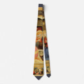 Ankündigung von Fra Angelico, Kunst der Renaissanc Krawatte (Vorderseite)