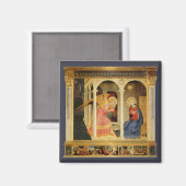 Ankündigung von Fra Angelico, Kunst der Renaissanc Magnet (Vorderseite/Rückseite)