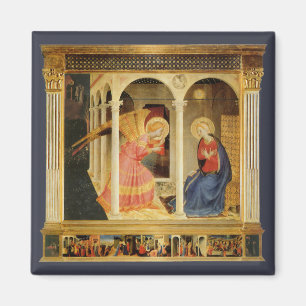 Ankündigung von Fra Angelico, Kunst der Renaissanc Magnet