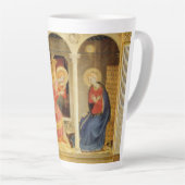 Ankündigung von Fra Angelico, Kunst der Renaissanc Milchtasse (Rechte Ecke)