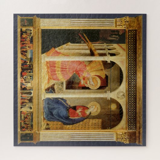 Ankündigung von Fra Angelico, Kunst der Renaissanc Puzzle (Horizontal)