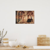 Ankündigung (von Fra Angelico) Poster (Küche)