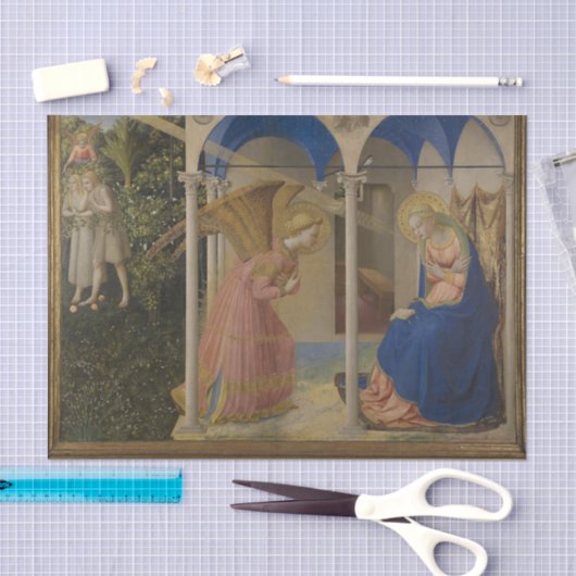 Ankündigung von Fra Angelico Seidenpapier (Handwerk)