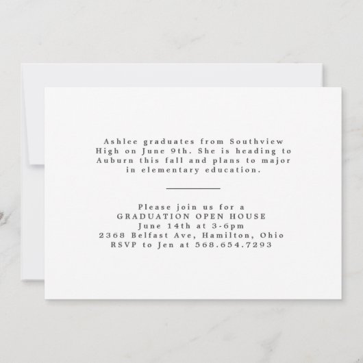 Ankündigung von Fun Corner Script-Abschlüssen (Rückseite)