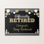 Ankündigung von Fun Retirement Jigsaw Puzzle (Horizontal)