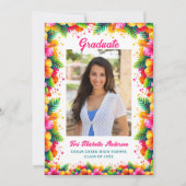 Ankündigung von Fun Tropical Floral Abschluss (Vorderseite)