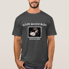 Ankündigung von Gamer Pater Ultrasound Schwangersc T-Shirt
