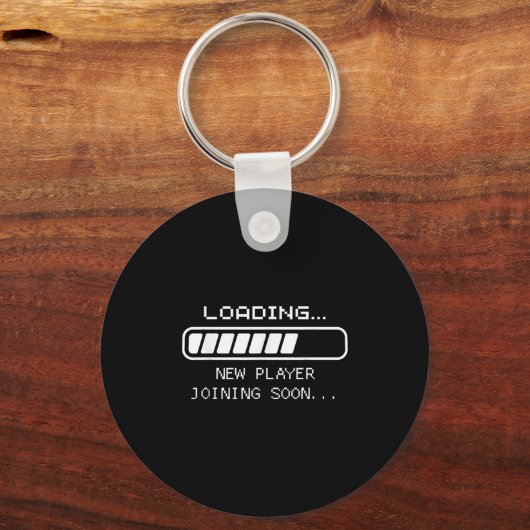 Ankündigung von Gaming Baby, Loading New Player Jo Schlüsselanhänger (Vorderseite)