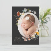 Ankündigung von Gebärden im Vintagen Foto (Stehend Vorderseite)