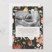 Ankündigung von Gebärden im Vintagen Foto (Rückseite)