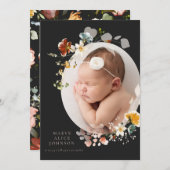 Ankündigung von Gebärden im Vintagen Foto (Vorne/Hinten)