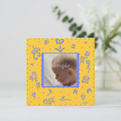 Ankündigung von Gelb und Blau (Stehend Vorderseite)