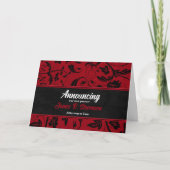 Ankündigung von Geschäftspartner Red Damask (Vorderseite)