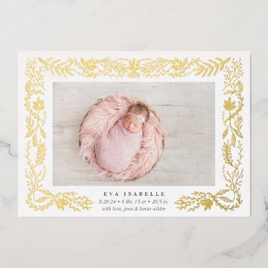 Ankündigung von Gilded Branches Foil (Vorderseite)