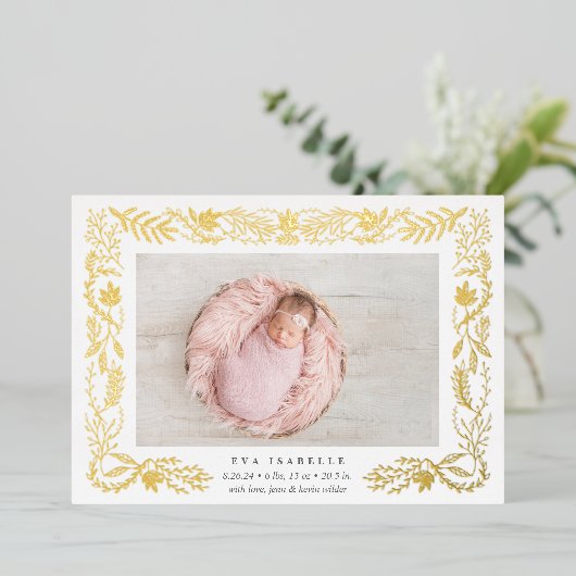 Ankündigung von Gilded Branches Foil (Stehend vorne)