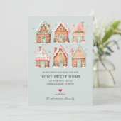 Ankündigung von Gingerbread House Village Moving (Stehend Vorderseite)