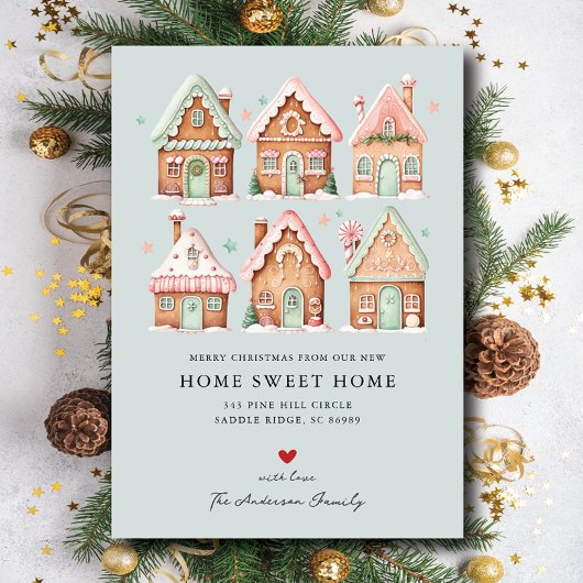 Ankündigung von Gingerbread House Village Moving