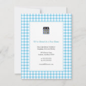 Ankündigung von Gingham Zuhause Moving (Vorderseite)