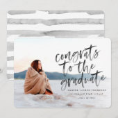 Ankündigung von Glückwünschen (Vorne/Hinten)