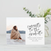 Ankündigung von Glückwünschen (Stehend Vorderseite)