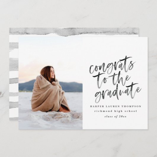 Ankündigung von Glückwünschen (Vorne/Hinten)